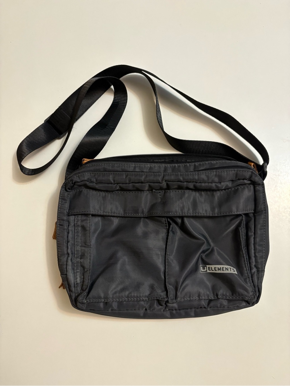 Element Grey Crossbody Shoulder Bag
